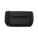 NECESER, POLIESTER, NEGRO, 22*17.5*7 cm, PLEGABLE DE VIAJE CON COMPARTIMENTOS