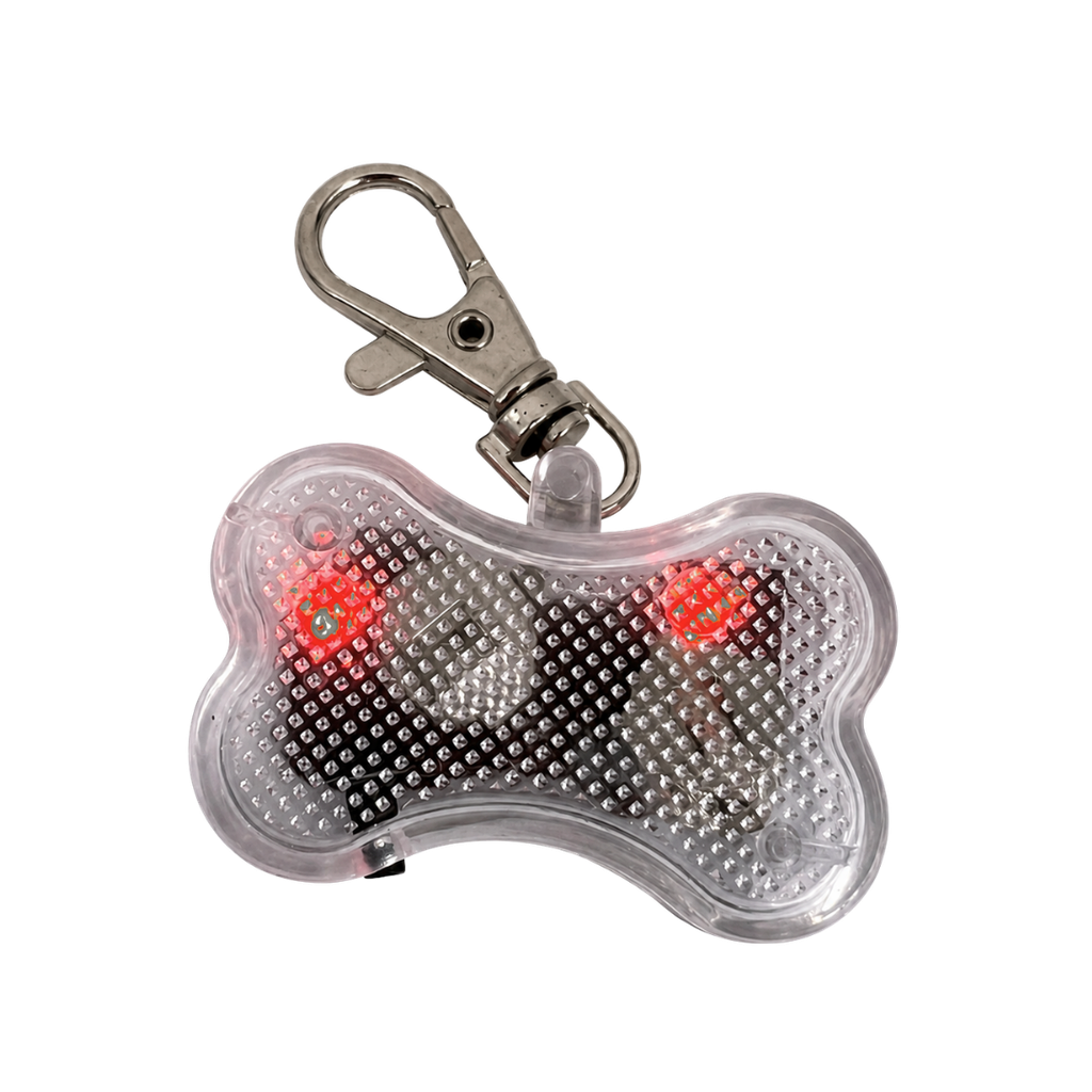 luz led, , transparente, 4.7*3 centimetros, para collar forma de huesito