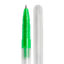lapiceros, plástico, verde,  nd, translucido