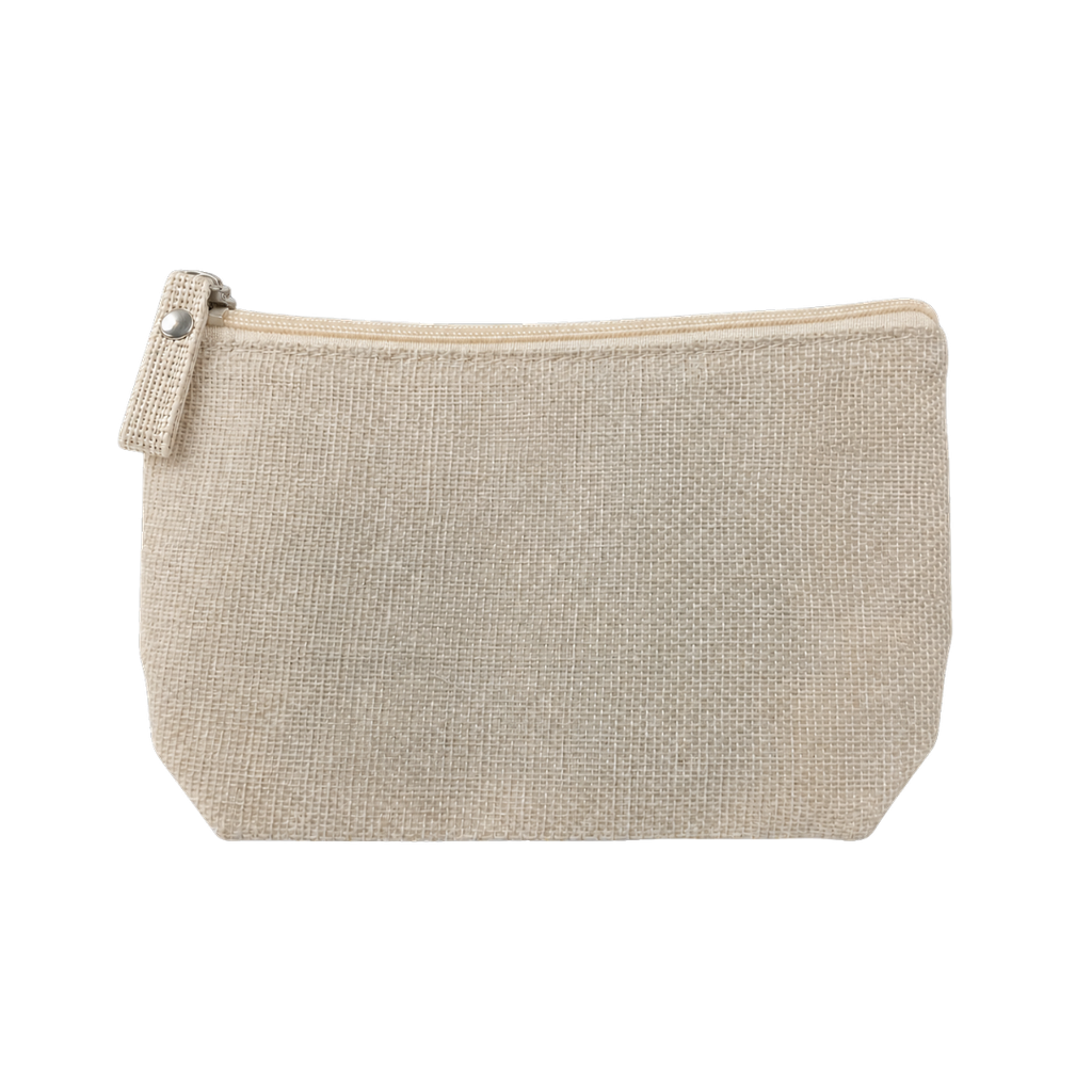 Neceser, poliéster, 22 x 14 x 6.5 cm, Natural