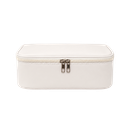 COSMETIQUERA, POLIESTER, CREMA, 24*17.5*9 cm, ORGANIZADORA MULTIUSOS