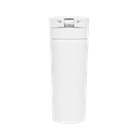 VASO, ACERO INOXIDABLE, BLANCO, 480 ml, Mumbai 6.8*19.5 cm térmico doble pared con tapa automática y base antideslizante