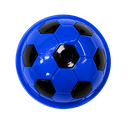 Vaso plástico azul  1,000ml Carioca con tapa domo diseño de pelota y pajilla