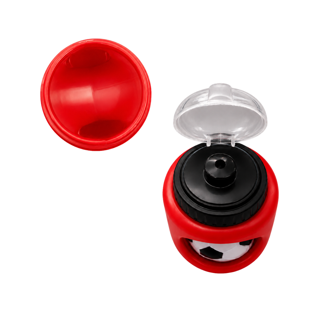 PACHÓN, PLÁSTICO, ROJO, 750 ml, Metegol con tapa domo y pelota antiestrés