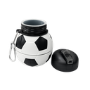 PACHÓN, SILICÓN, NEGRO, 550 ml, expandible 8.7*11.5cm con diseño de pelota