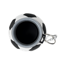 PACHÓN, SILICÓN, NEGRO, 550 ml, expandible 8.7*11.5cm con diseño de pelota