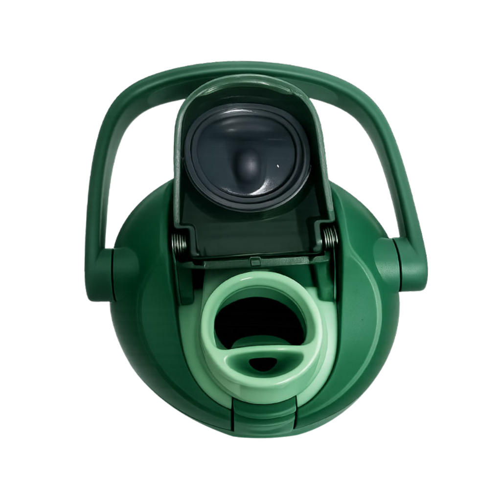 Termo, acero inoxidable, verde, 30 oz, Yawa de boquilla con tapa de seguridad