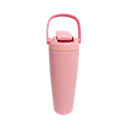 Termo, acero inoxidable, rosado, 30 oz, Yawa de boquilla con tapa de seguridad