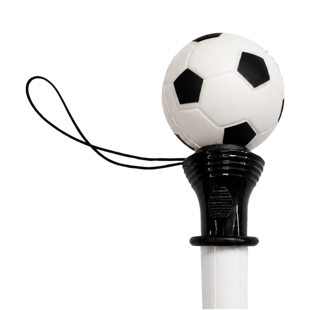 lapiceros, plástico, , 17 cm blanco con , negro, con pelota saltarina