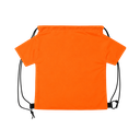 Mochila en forma de camiseta,  Poliéster 210D, 56 x 42 x cm, Anaranjado