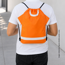 Mochila en forma de camiseta,  Poliéster 210D, 56 x 42 x cm, Anaranjado