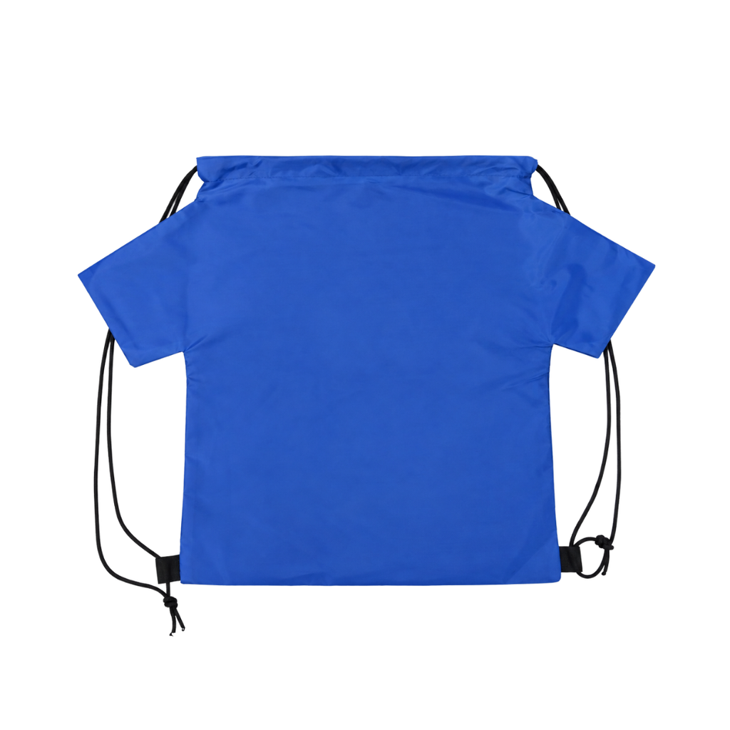 Mochila en forma de camiseta,  Poliéster 210D, 56 x 42 x cm, Azul