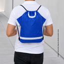 Mochila en forma de camiseta,  Poliéster 210D, 56 x 42 x cm, Azul