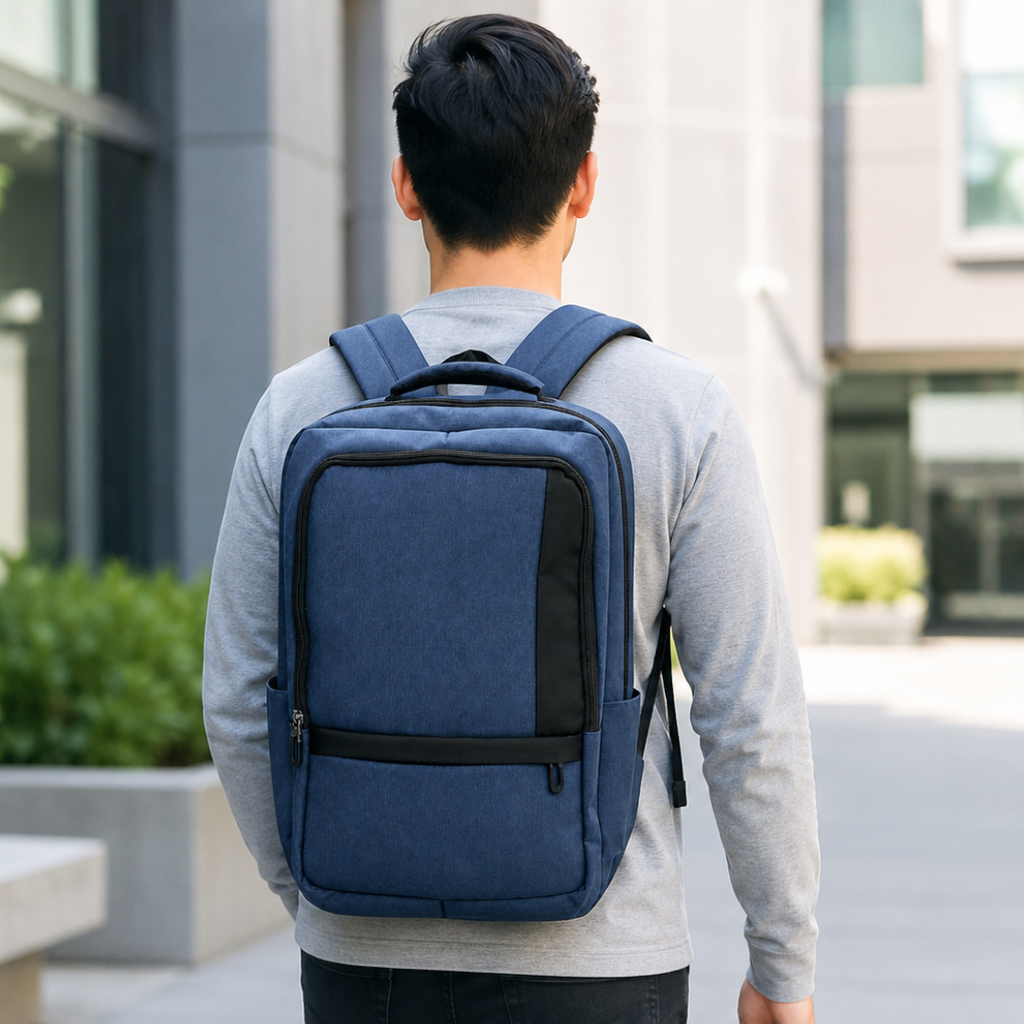 MOCHILA, OXFORD, AZUL, 30*42*15 cm, Laruban