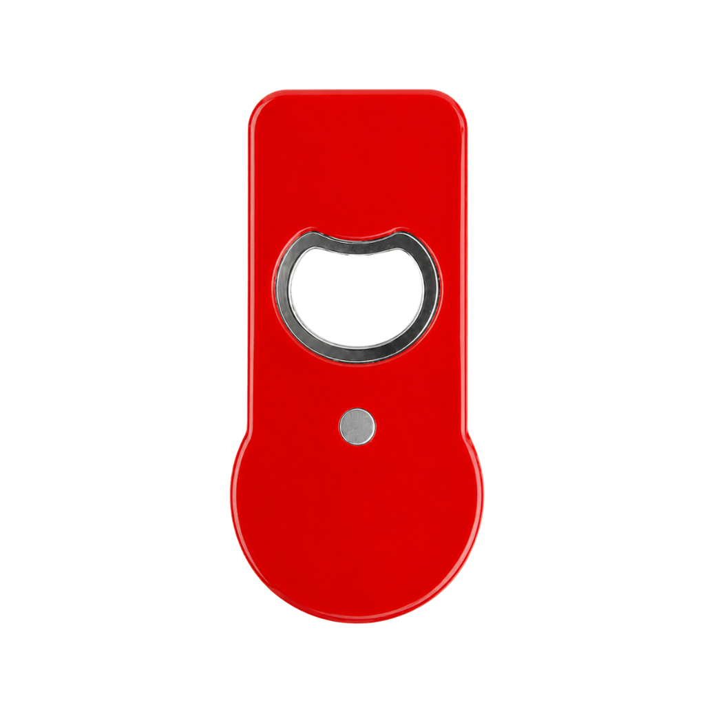 destapador, plástico, rojo, 5*9.8 centimetros, diseño pelota
