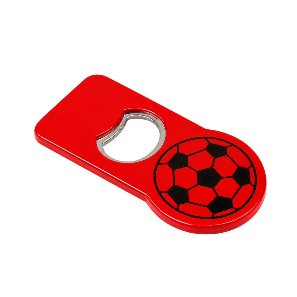 destapador, plástico, rojo, 5*9.8 centimetros, diseño pelota