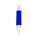 Antiestrés Poliuretano azul reflex 15*2.5 forma de jeringa