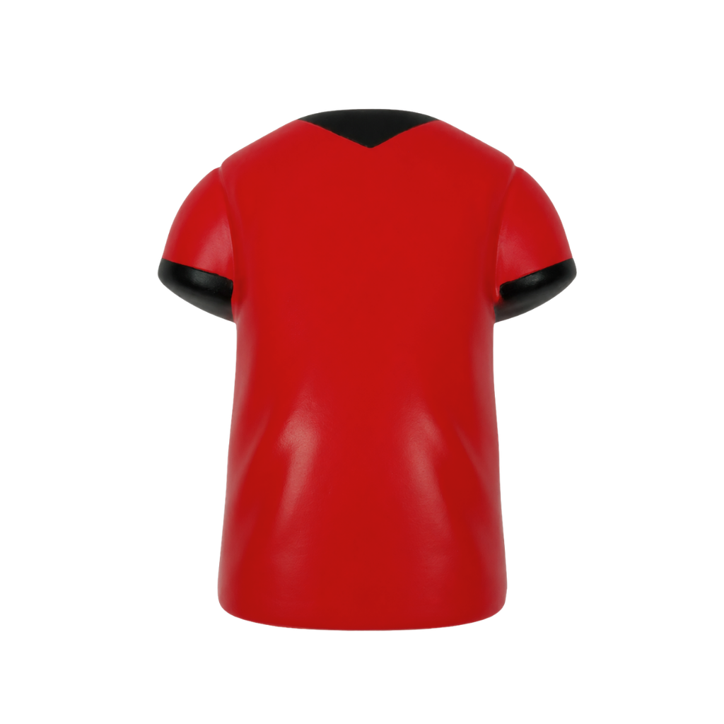 Antiestrés, PU, Rojo, 10*8.3*4.5cm, forma de camiseta deportiva