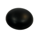 antiestress, poliuretano, negro, 7.5*4 centimetros, redondo