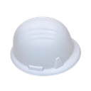ANTIESTRES, PU, BLANCO, 8.2*7*4.5 cm, FORMA DE CASCO DE SEGURIDAD