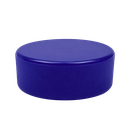 Antiestrés Poliuretano azul reflex 7.5*7,5*2.5 cm redondo