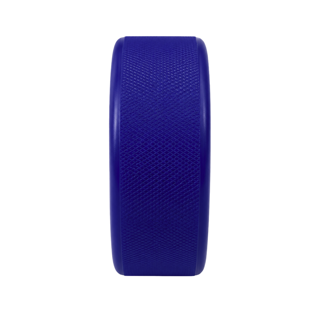 Antiestrés Poliuretano azul reflex 7.5*7,5*2.5 cm redondo