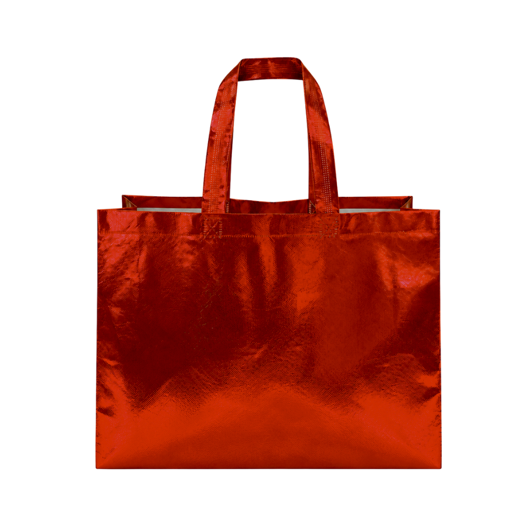 Bolsa, Ecologica, Rojo, 40*30*10 Centimetros, Aluminizada