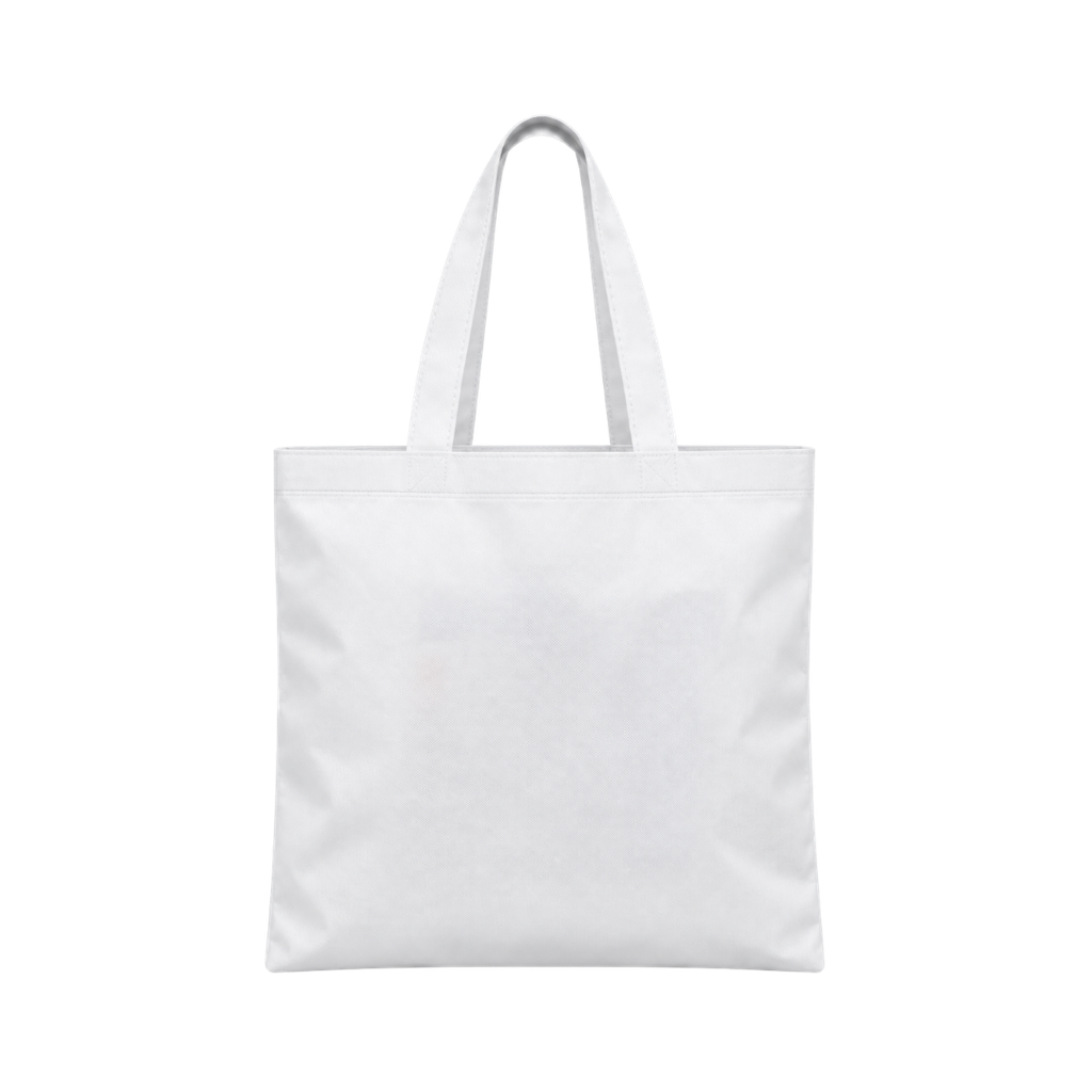 Bolsa, Tela Ecológica, Blanco, 80 Gsm 40*35 Centimetros, Plana Sin Fuelle Cosida