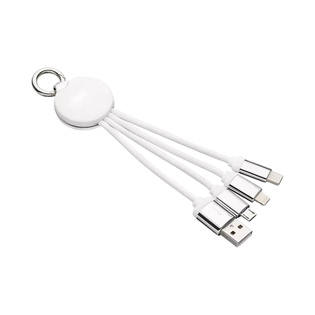 Cable Plástico Blanco 16 cm