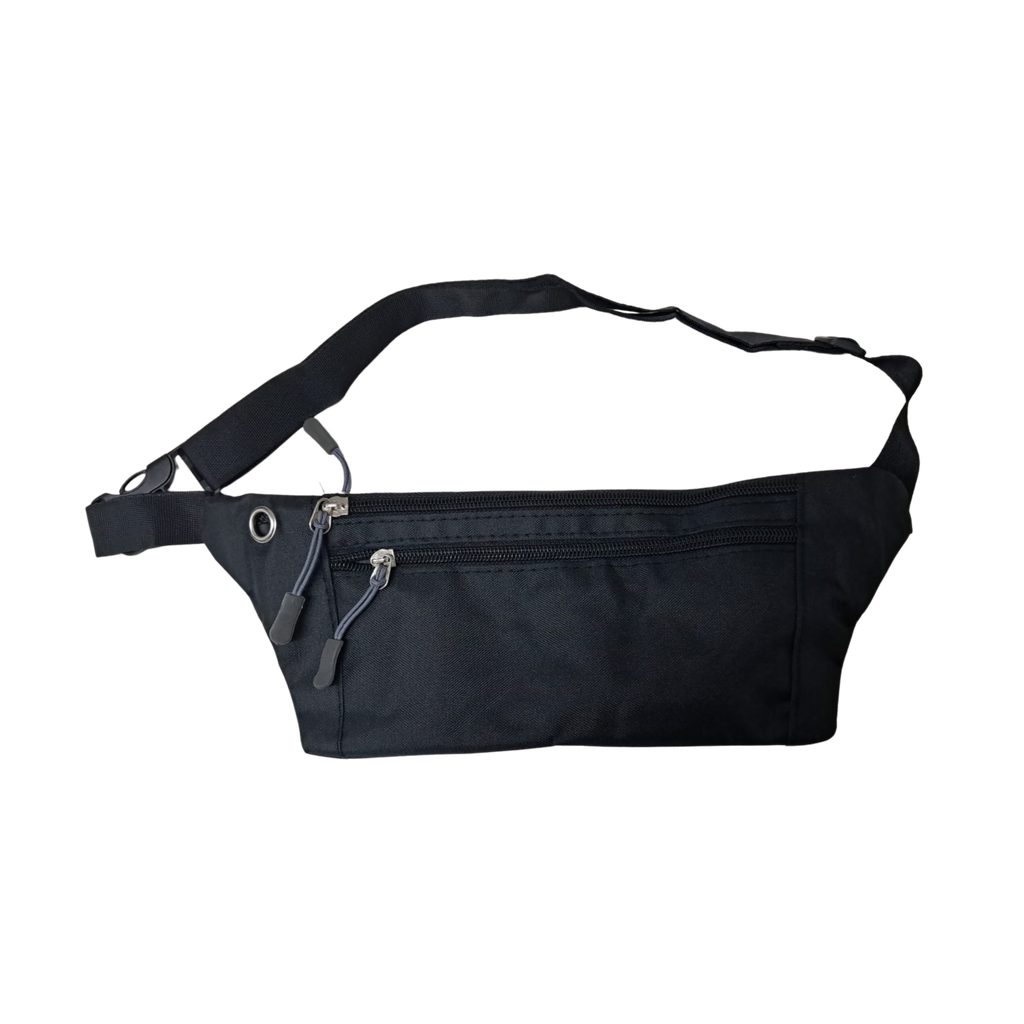 Cangurera Oxford Negro 3*12 Cm Ultra Slim