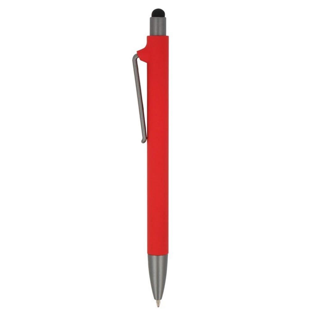 Lapiceros plástico rojo 15 cm Birome siliconeado