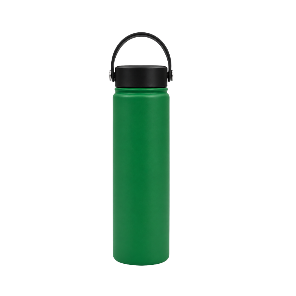 Termo Acero Inoxidable Verde 24 oz Travel Doble Pared