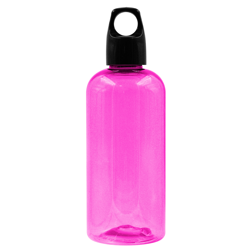 Pachon, plástico, fucsia, 500 ml, Parker translúcido tapa negra