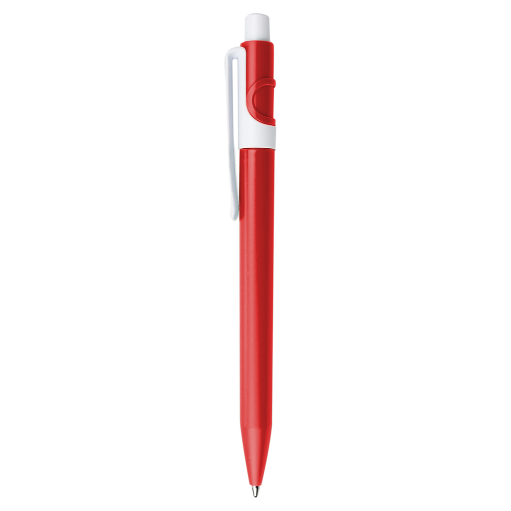 Lapiceros plástico rojo 14.5 cm tron