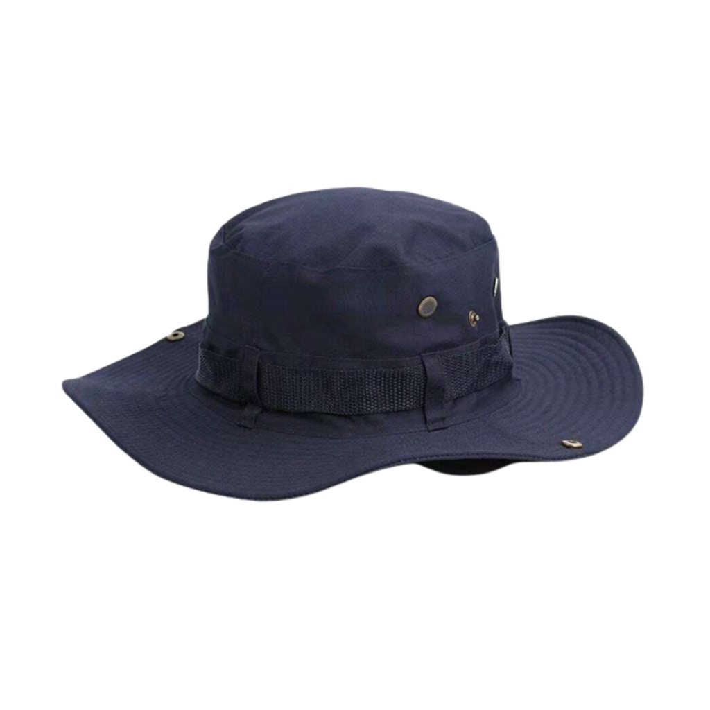 Sombrero Poliester azul oscuro zafari