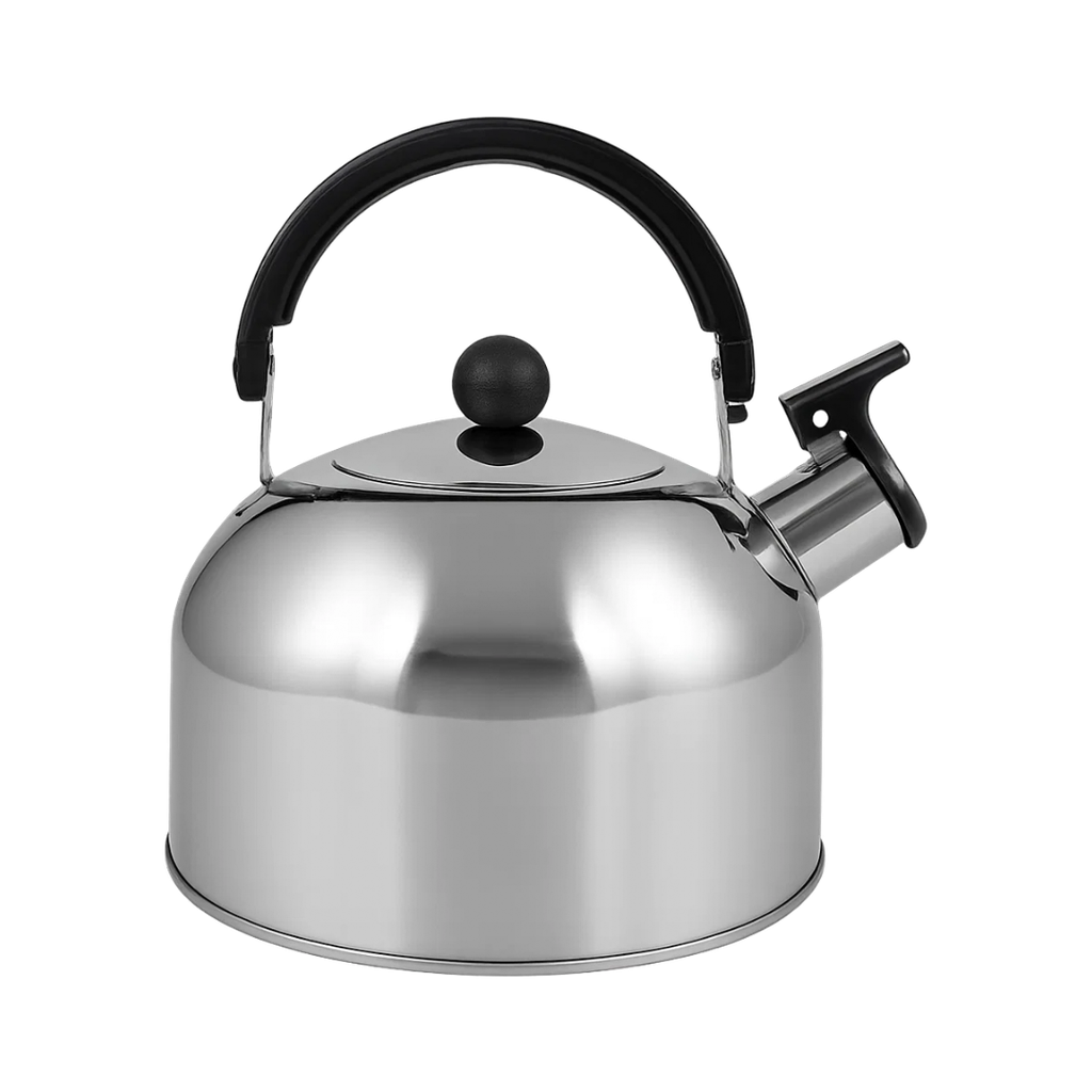Tetera Acero Inoxidable Plateado