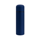 Termo acero inoxidable azul oscuro mate 470 ml bala doble pared
