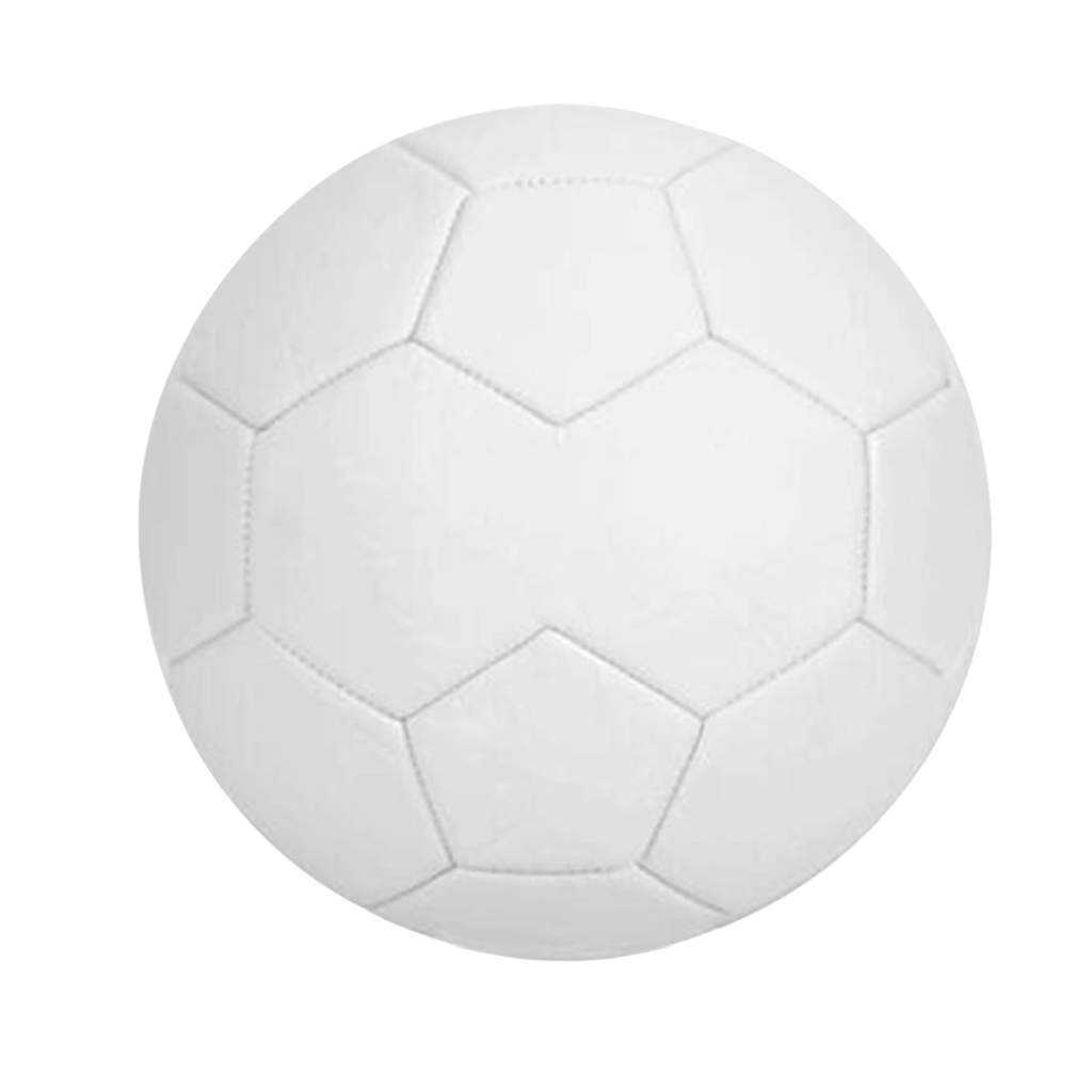 Pelota de futbol no 5 Pvc blanco 260 G con 32 Gajos
