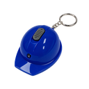Llavero Plástico Azul Reflex 6.4*4.4*3 cm forma de casco tipo llavero con linterna