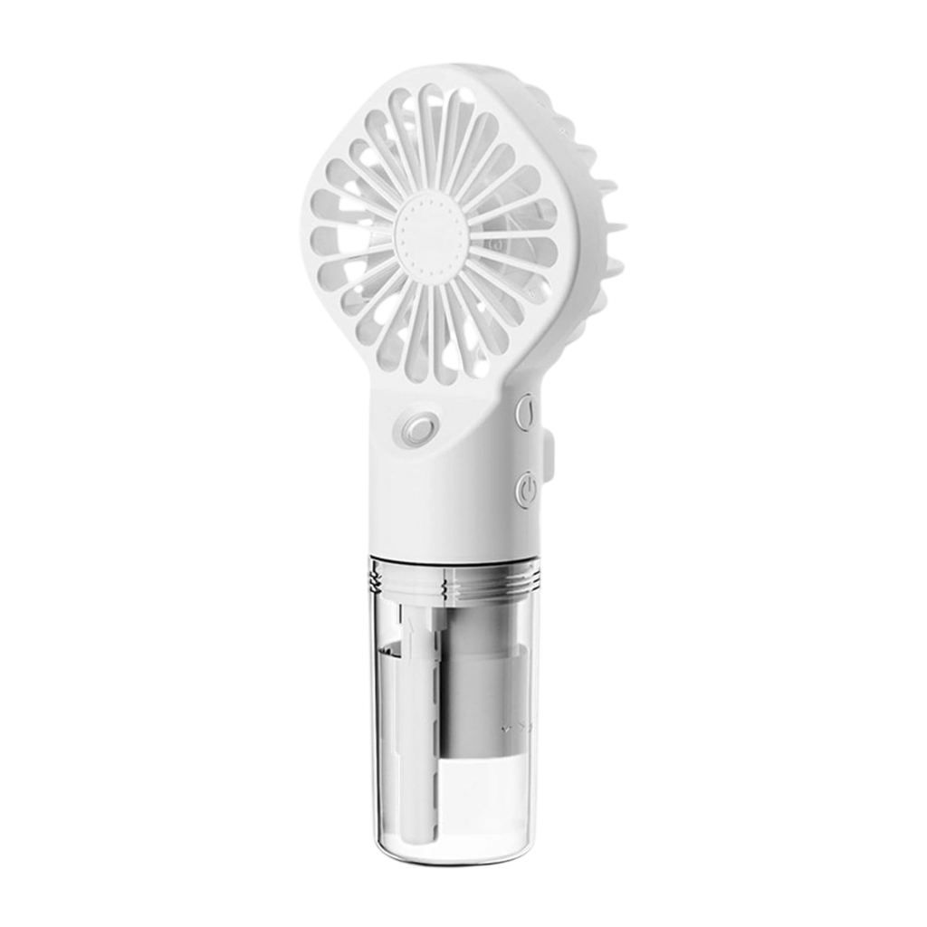 Ventilador Plástico Blanco 157*68mm con Humidificador