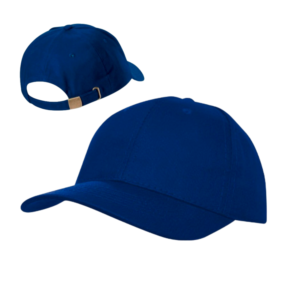 Gorra gabardina azul marino 21*29 cm cierre de metal