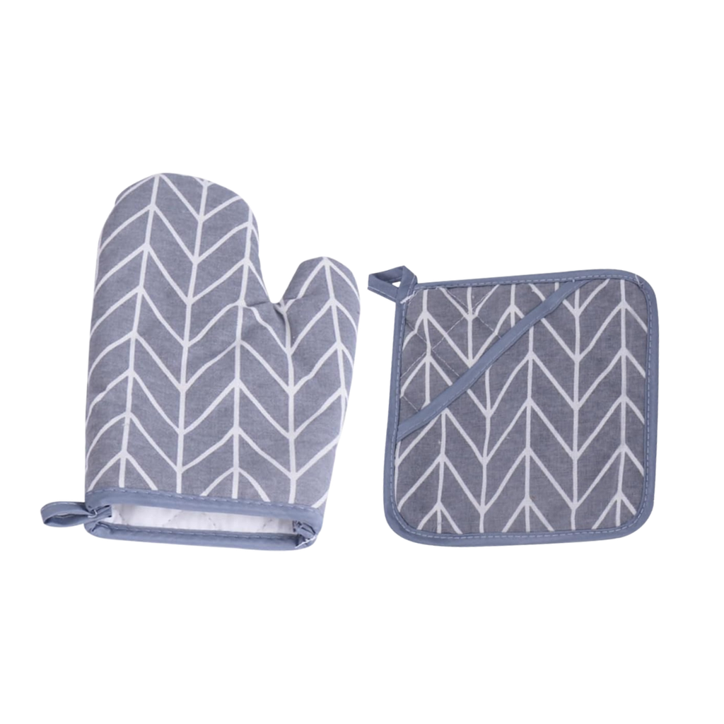 Guante Poliester Gris 17*26 cm con aislador House