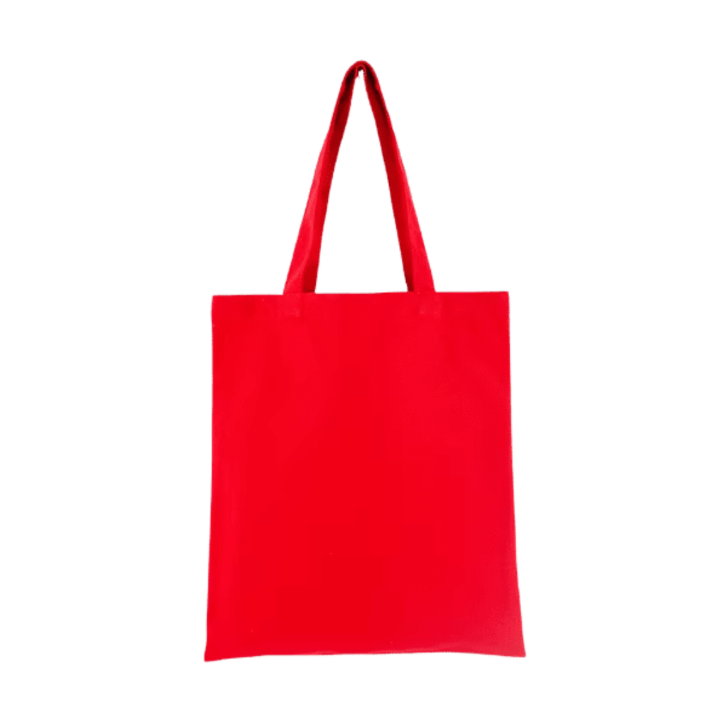 Bolsa Ecologica Rojo 40*35 cm Plana Sellada 80gsm