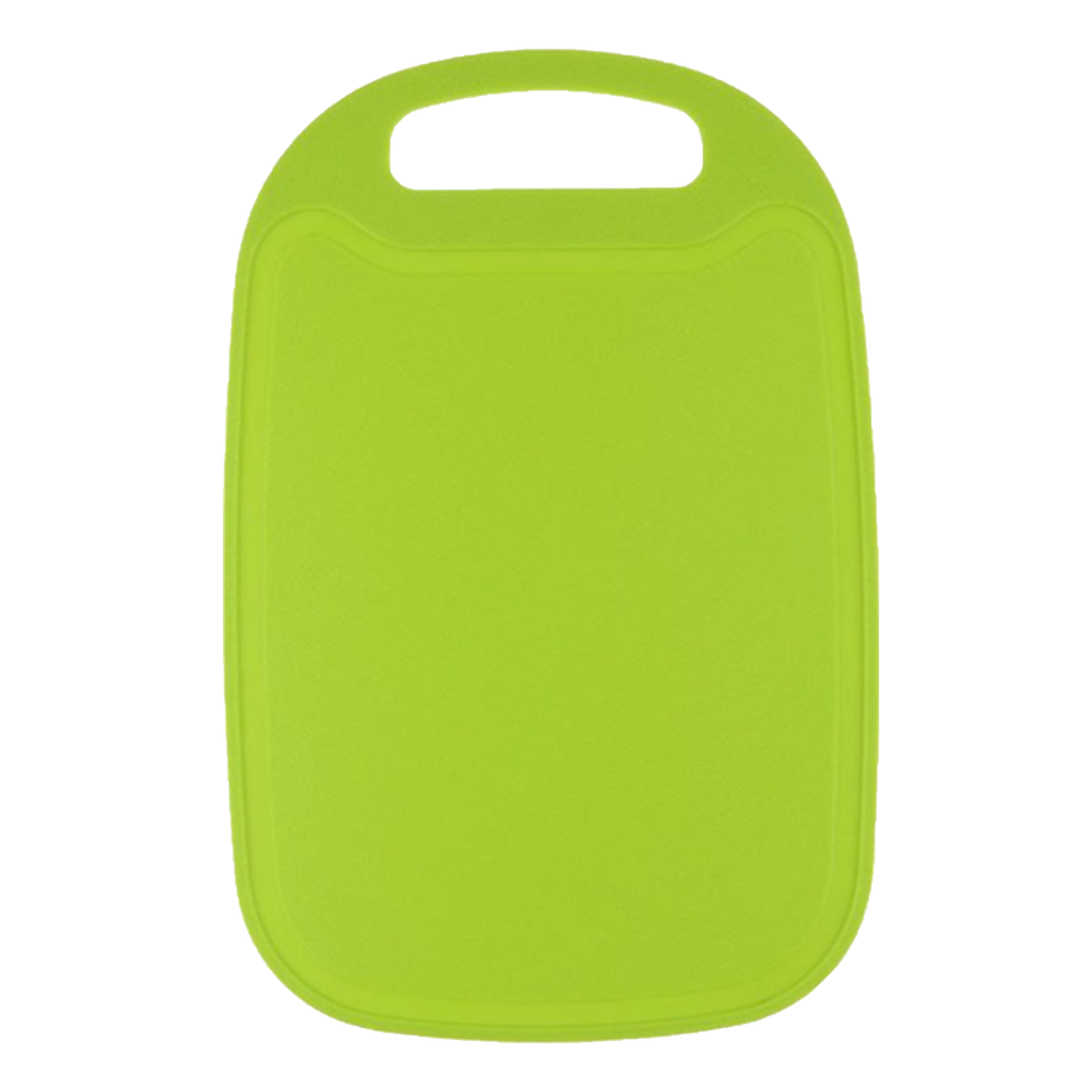 Tabla Plástico Verde 18.5*25 cm Esquinas Redondas