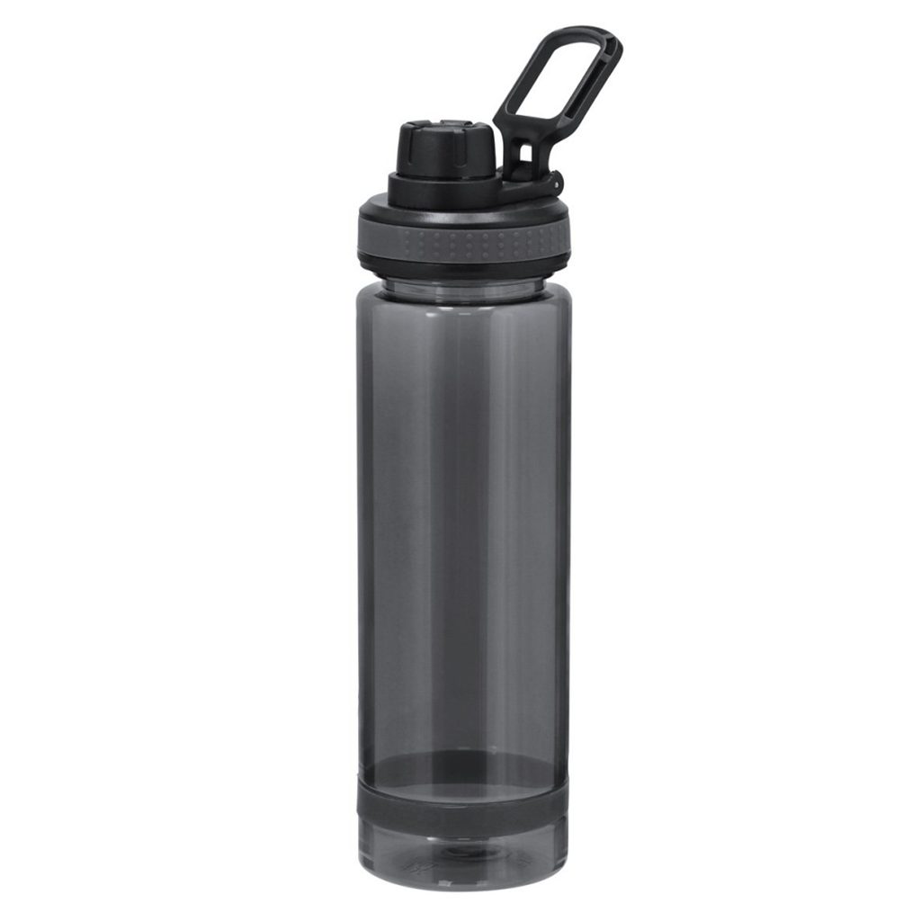Pachon Plástico Negro 700 Ml Dakar Con Gancho Y Cinta En La Base
