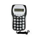 Calculadora, Plastico, Negro, 127*75*10mm , Racoon Con Pita
