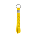 Llavero, Silicón, Amarillo, 16*1.6 Centimetros, Cinta Pop Up