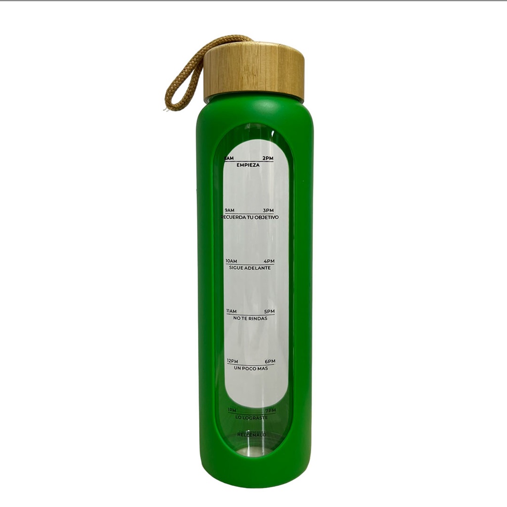 Pachon, Borosilicato, Verde, 1000 Ml , 7.8*28.5cm Con Manga De Color