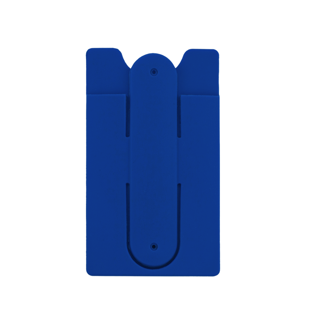 Porta Documentos, Silicón, Azul Oscuro, 5.6*9.5 Centimetros, Tipo Posacelular Magnético Para Celular
