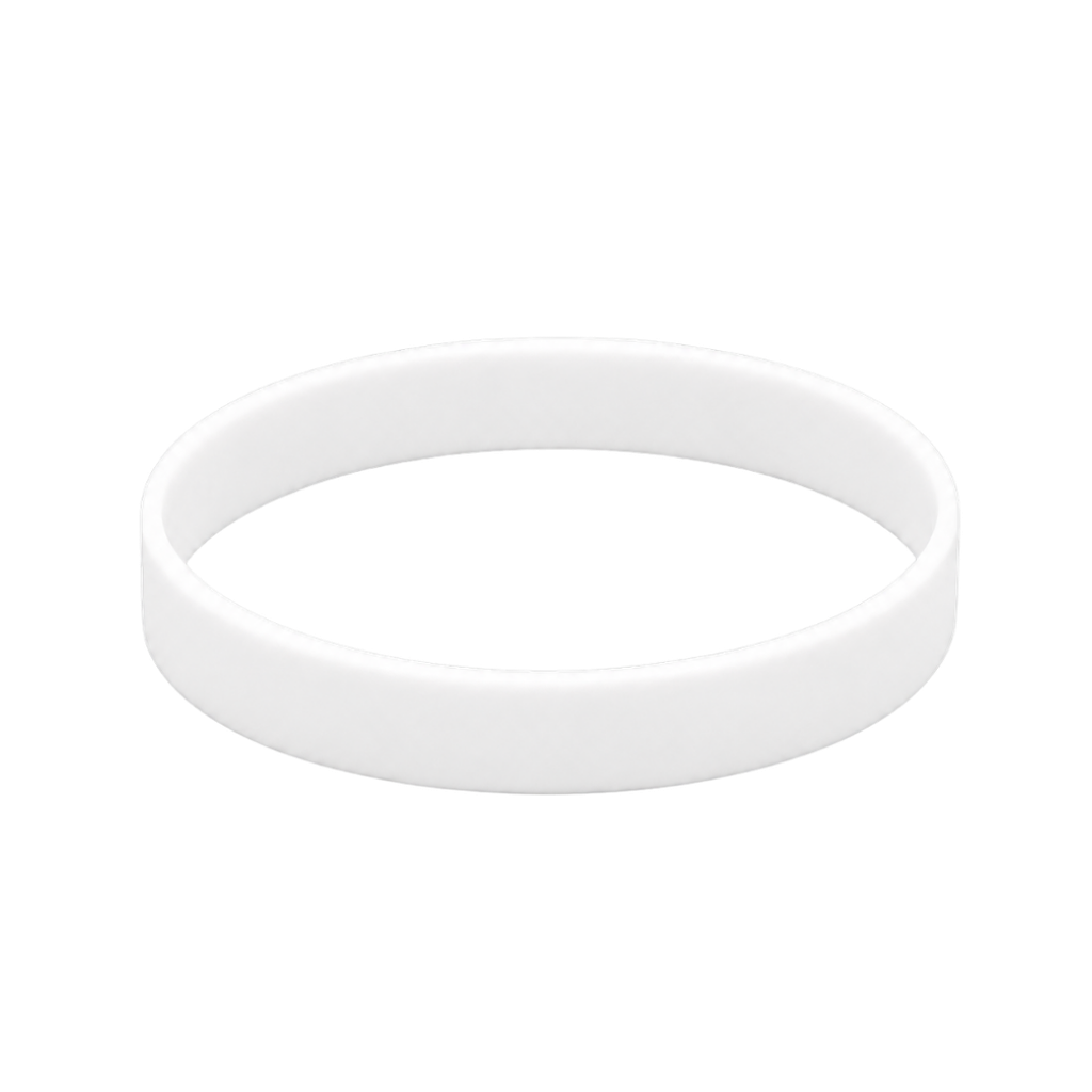 Pulseras, Silicón, Blanco, Brilla En La , Oscuridad